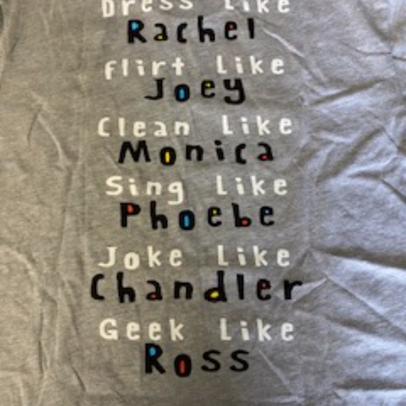Friends Like Characters Women's T-Shirt - BoxLunch - Picture 3 of 3